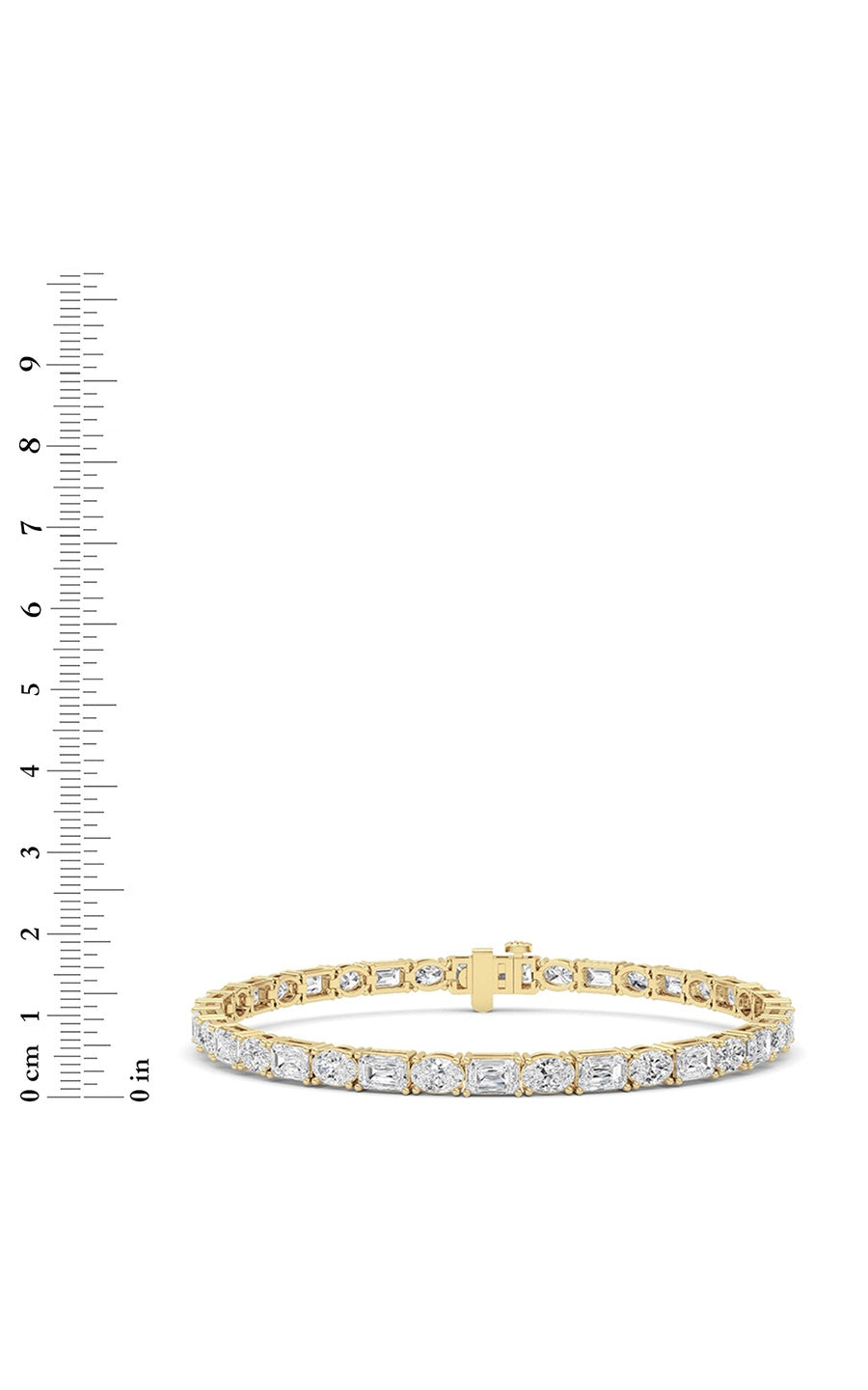 14K White Gold Bracelet KJ02900B.EM-10-21F