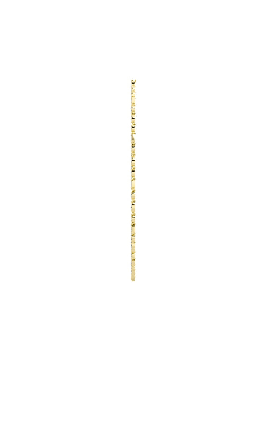 10CTW Pear Shaped Lab Grown Diamond (F/VS) Necklace in 14K Gold