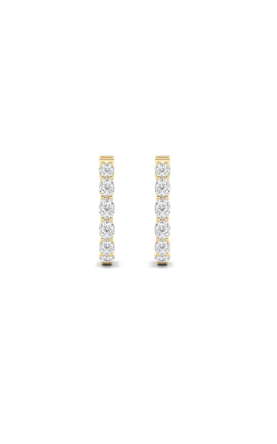 14K White Gold Earring KJ00179H.OV-4-21F