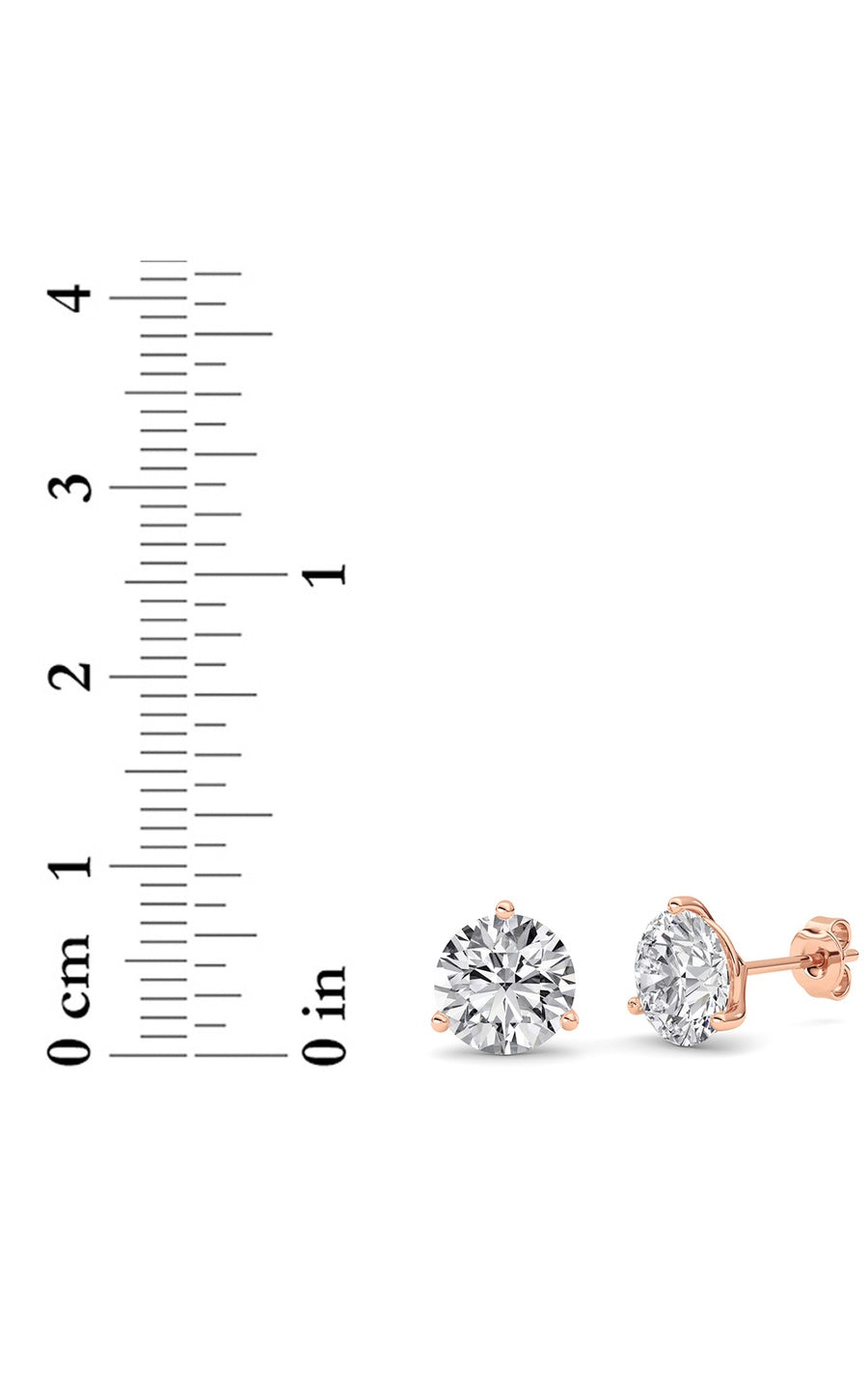 14K White Gold Earring KJ01724E.RD-4-21F
