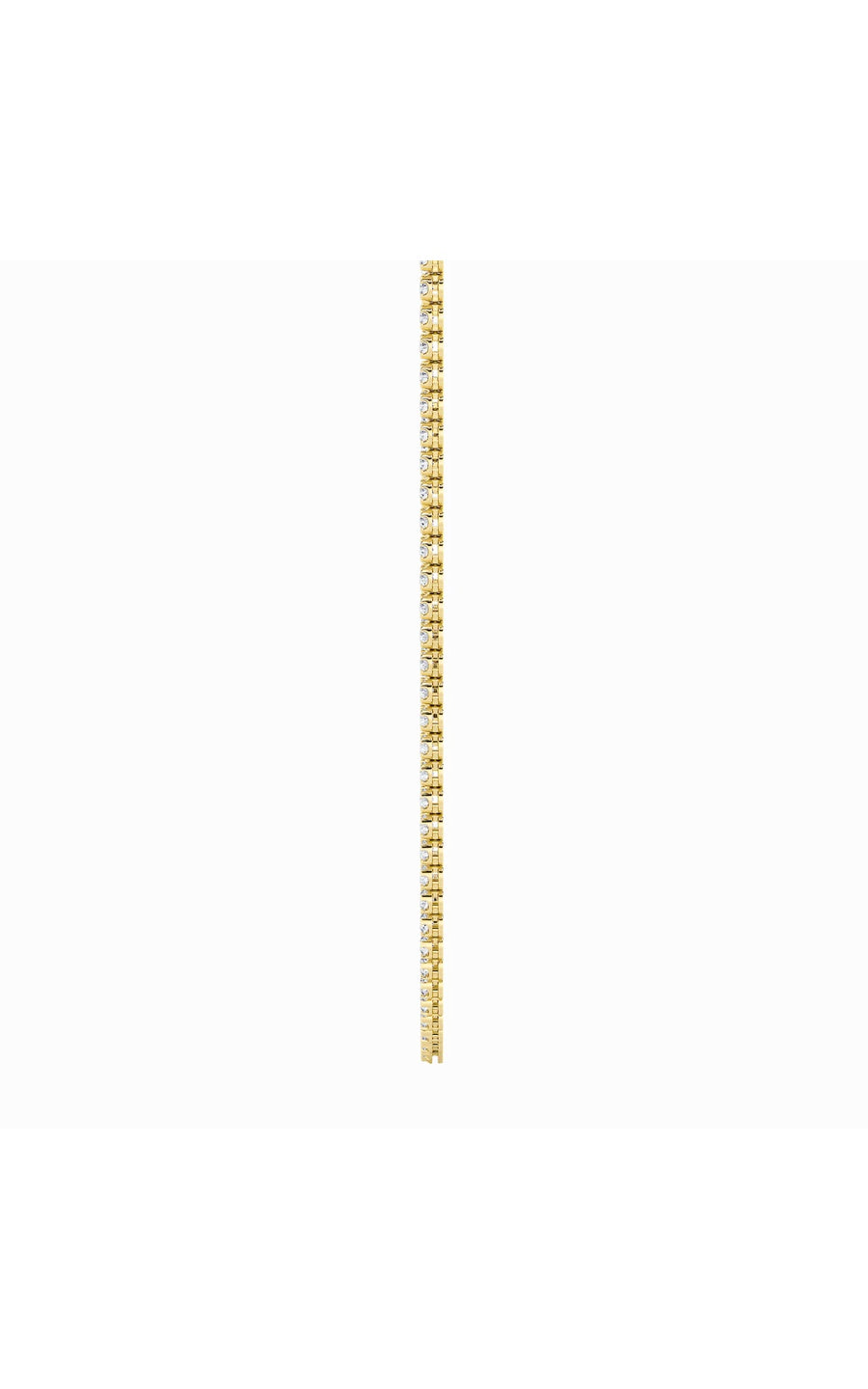 11Cttw Round Shaped Lab Grown Diamond (F/VS) Necklace in 14K Gold