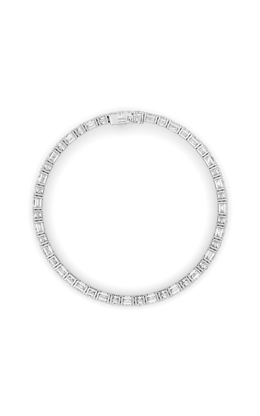 14K White Gold Bracelet KJ01091B.EM-15-21F
