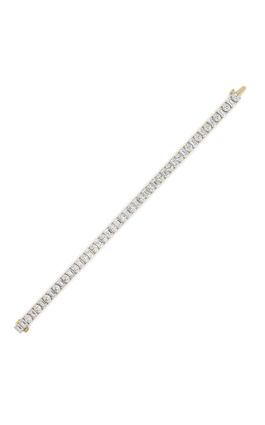 14K White Gold Bracelet KJ01091B.EM-15-21F