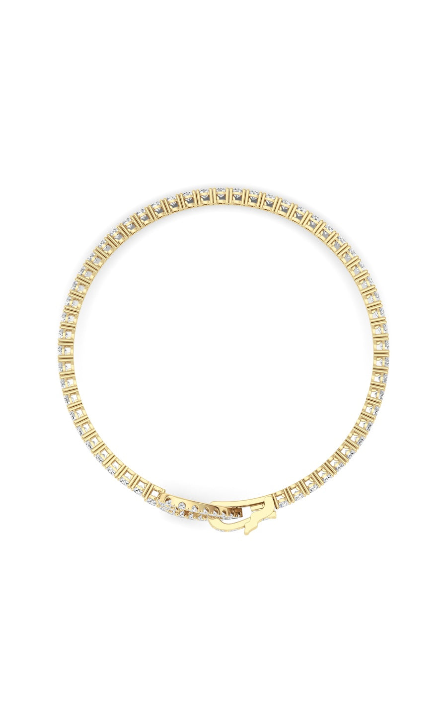 14K White Gold Bracelet KJ02792B.RD-5-21F