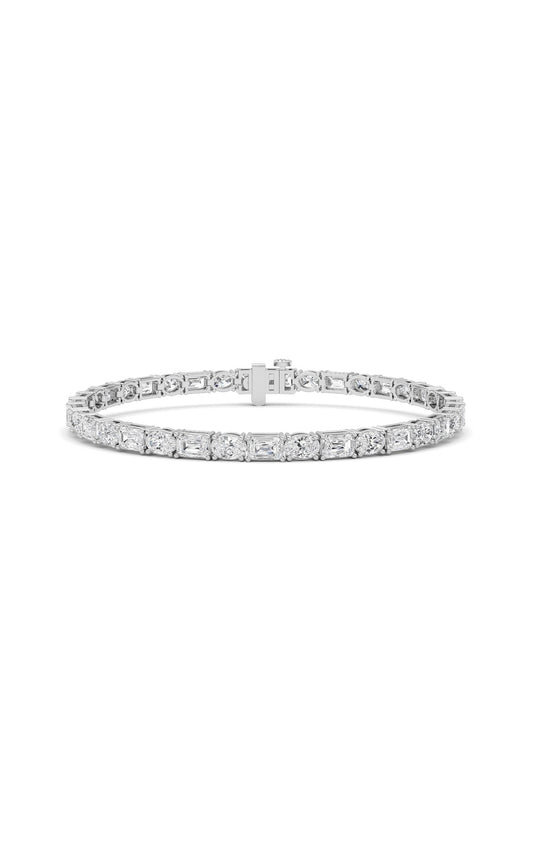 14K White Gold Bracelet KJ02900B.EM-10-21F