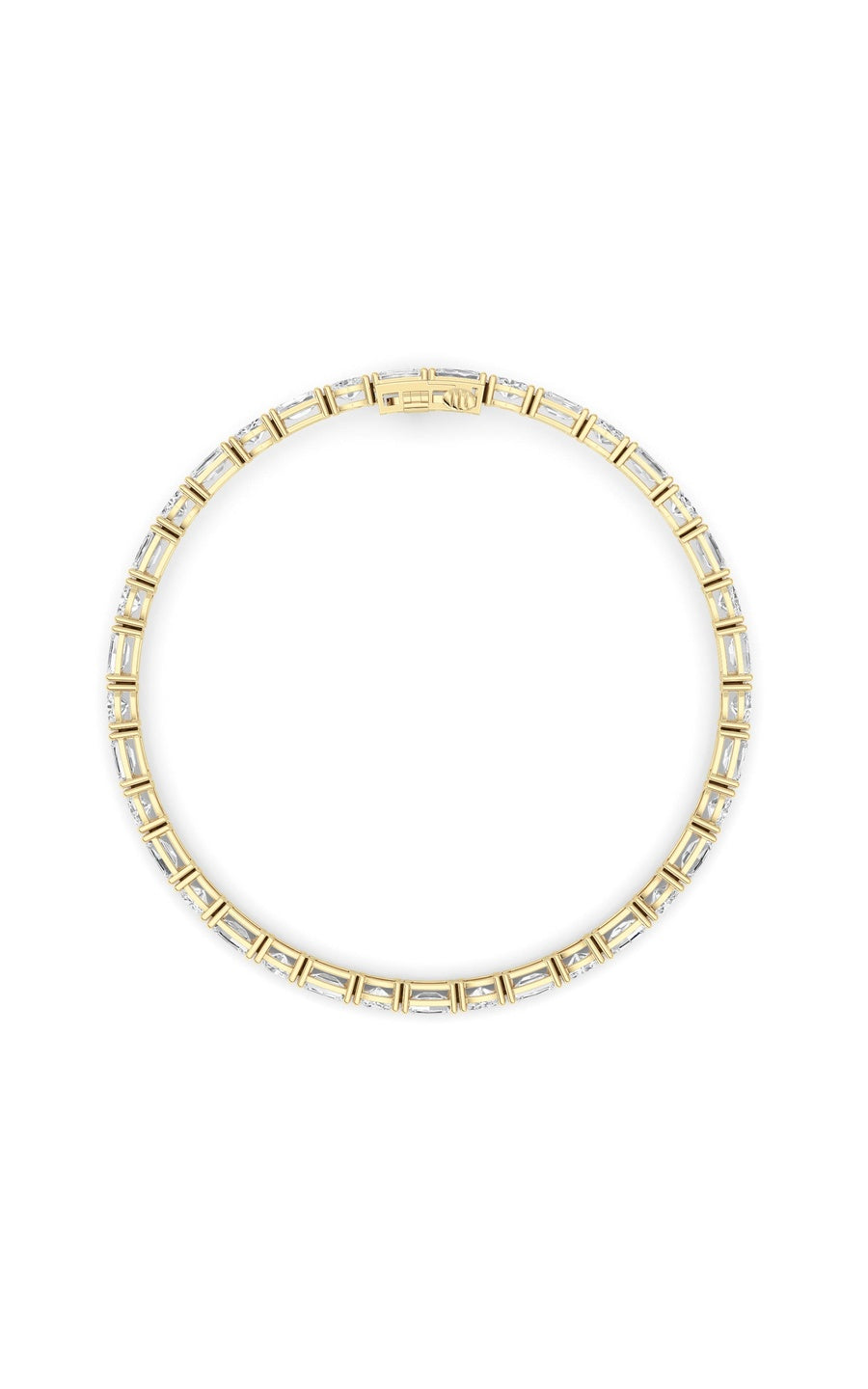 14K White Gold Bracelet KJ02900B.EM-10-21F