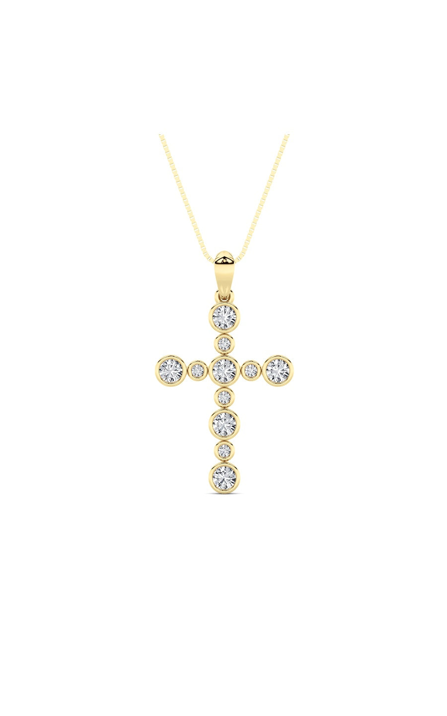 14K Yellow Gold Necklace KJ02507P.RD-1-22F