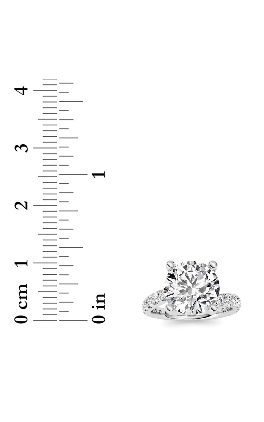 14K White Gold Ring KJ02394R.RD-3.75-21F