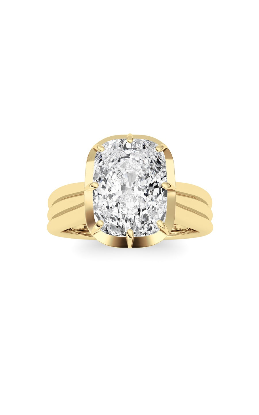 14K Yellow Gold Ring KJ02491R.CE-3-22F