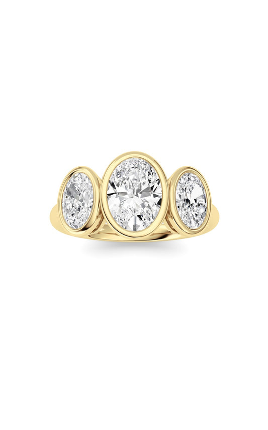 14K Yellow Gold Ring KJ02697R.OV-2-22F