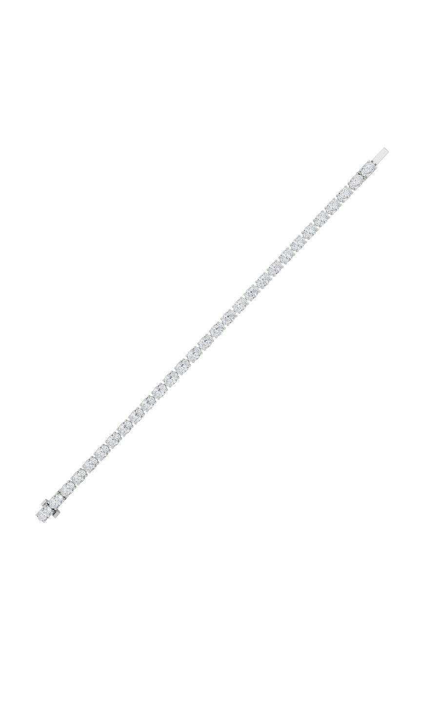 14K White Gold Bracelet KJ01991B.OV-12-21F