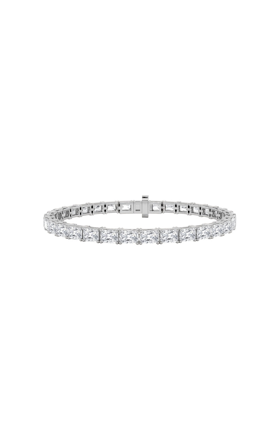 14K White Gold Bracelet KJ01991B.RA-18-21F