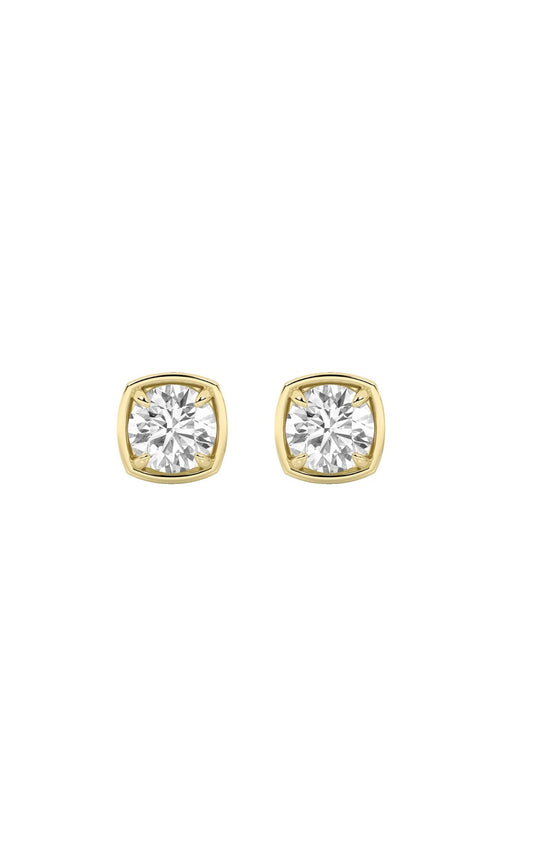 14K Yellow Gold Earring KJ01880E.RD-2-22F
