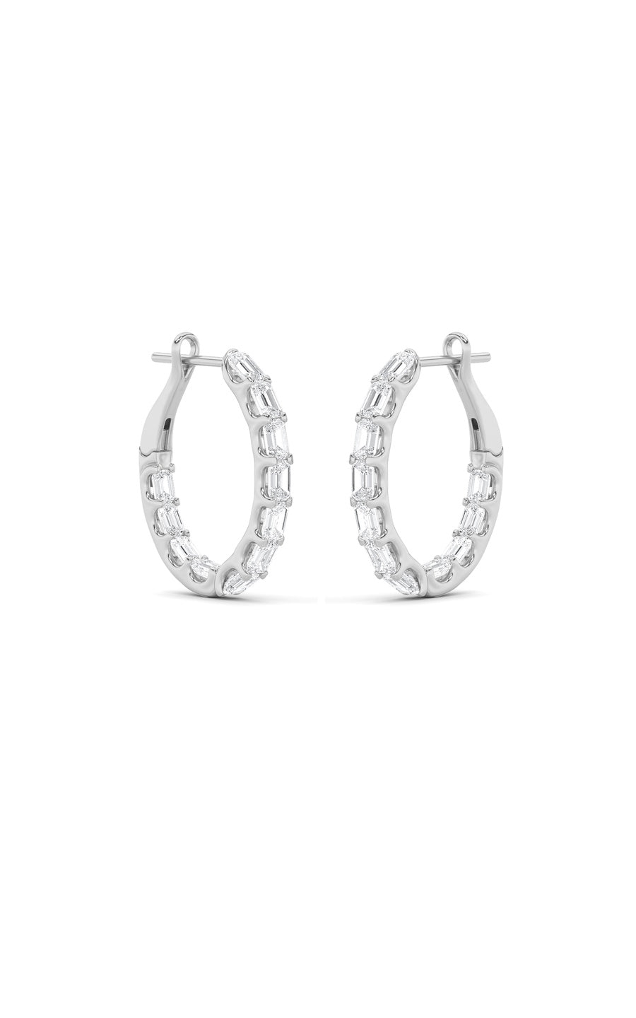 14K White Gold Earring KJ00227H.EM-4-21F
