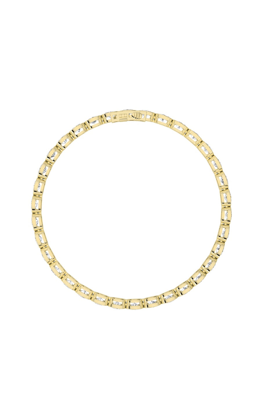 14K White Gold Bracelet KJ01856B.OV-5-21F