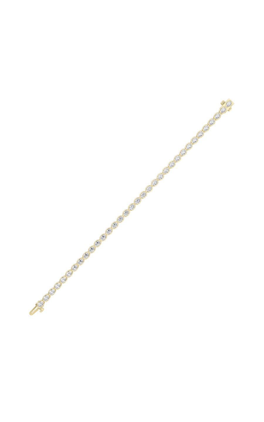 14K White Gold Bracelet KJ01856B.OV-5-21F