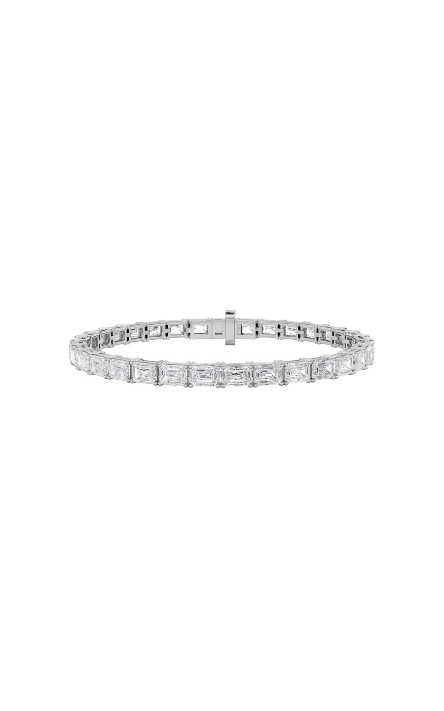14K White Gold Bracelet KJ01991B.EM-5-21F
