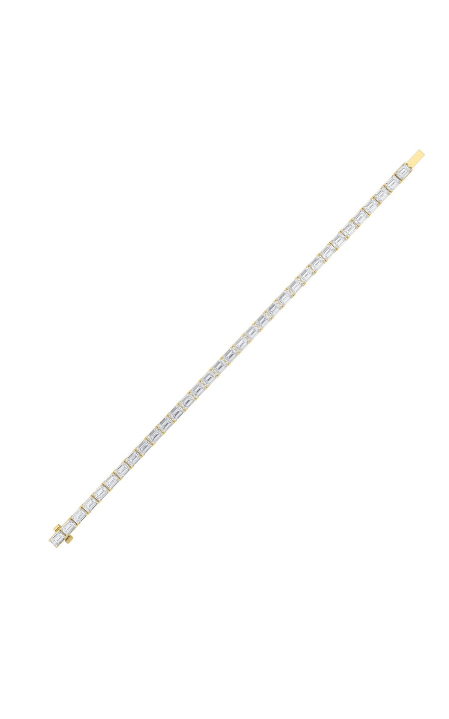 14K White Gold Bracelet KJ01991B.EM-5-21F
