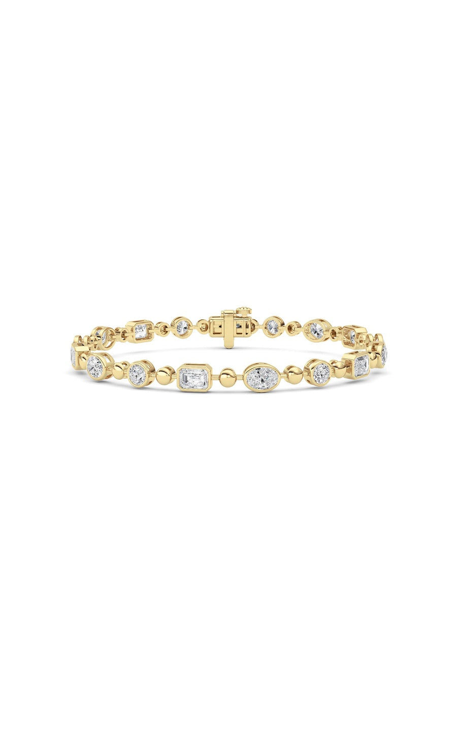 14K White Gold Bracelet KJ03210B.MX-5-21F