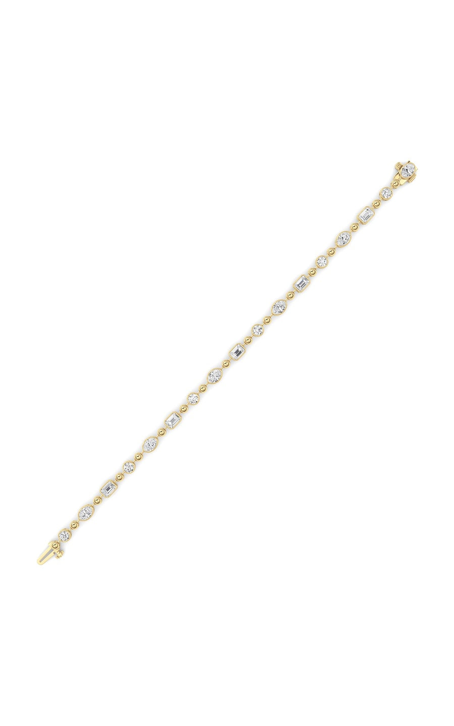 14K White Gold Bracelet KJ03210B.MX-5-21F