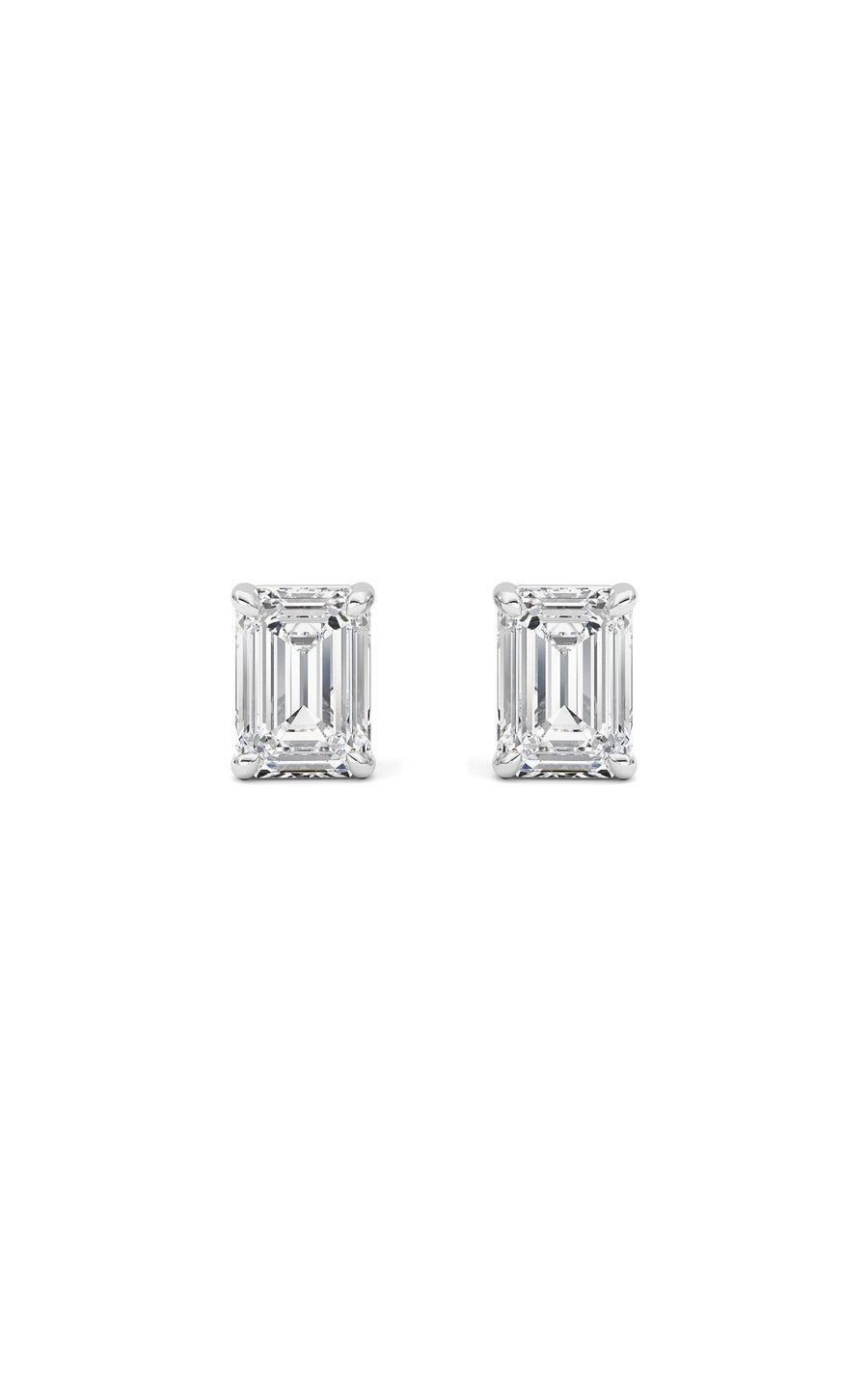 14K White Gold Earring KJ00206E.EM-2-21F