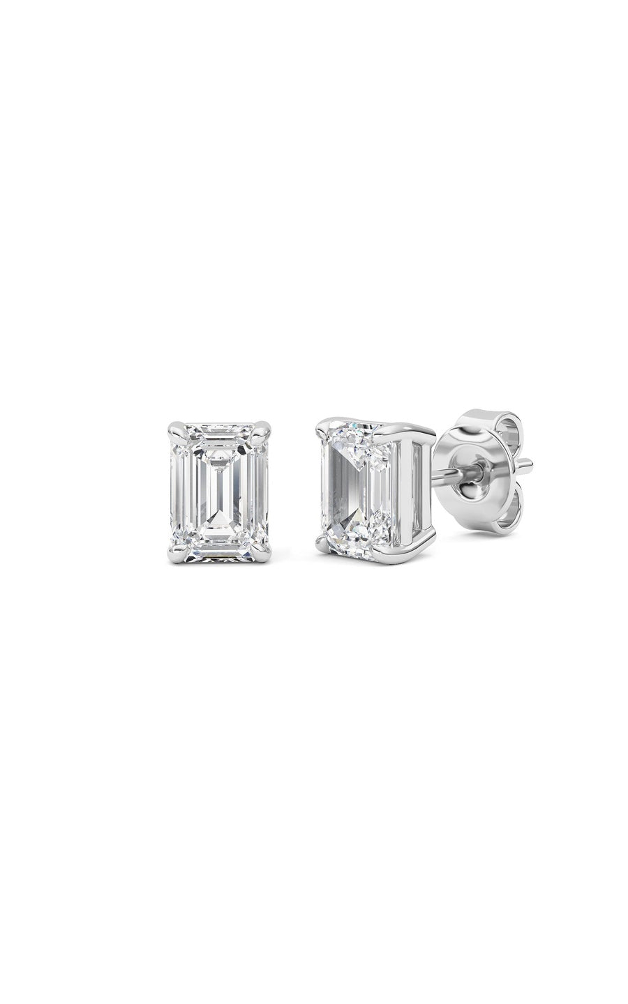 14K White Gold Earring KJ00206E.EM-2-21F