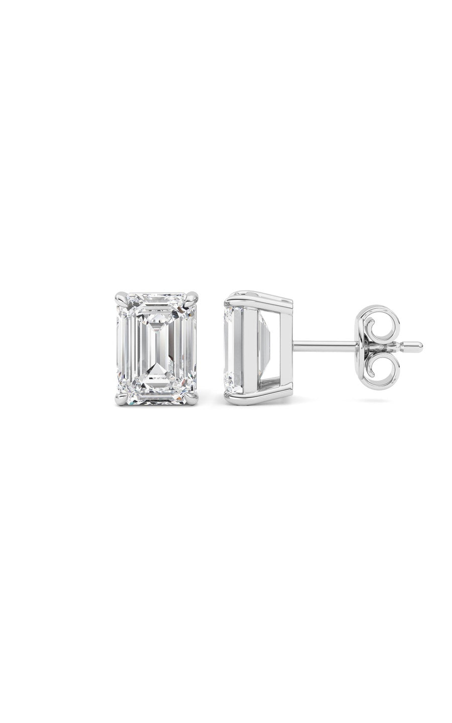 14K White Gold Earring KJ00206E.EM-4-21F