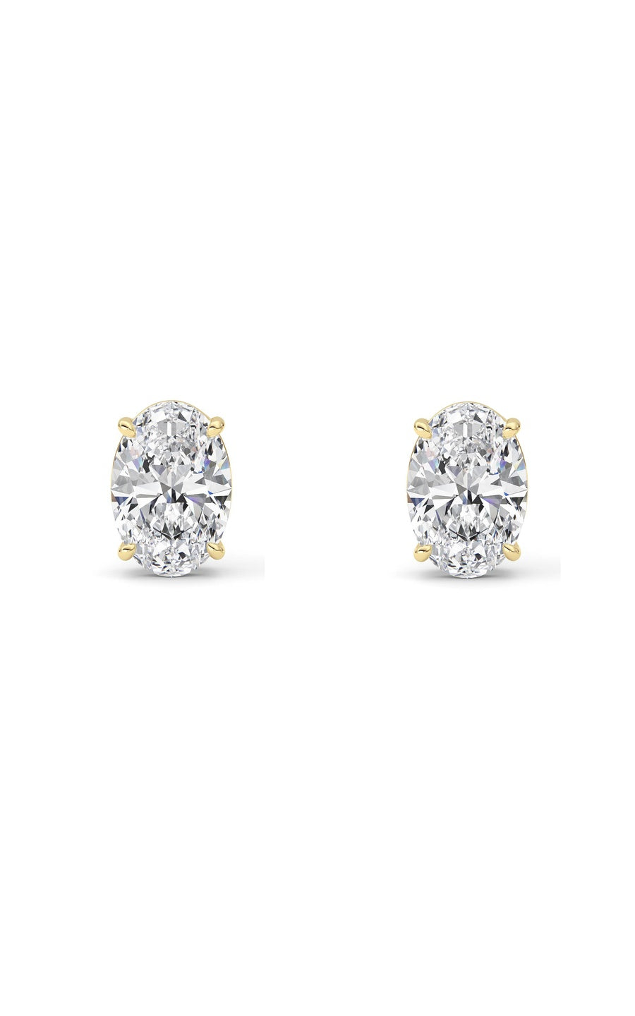 14K White Gold Earring KJ00206E.OV-4-21F