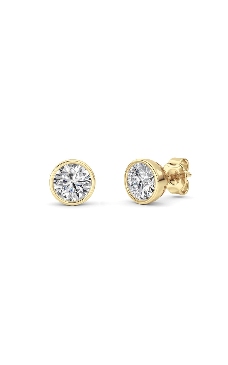 14K White Gold Earring KJ40039E.RD-2-21F