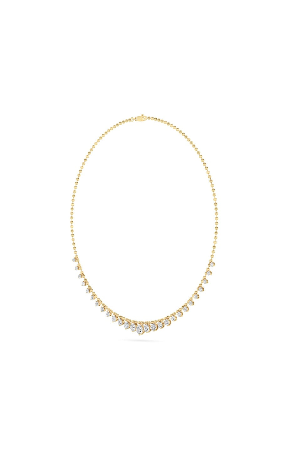 14K White Gold Necklace KJ03213N.RD-7-21F