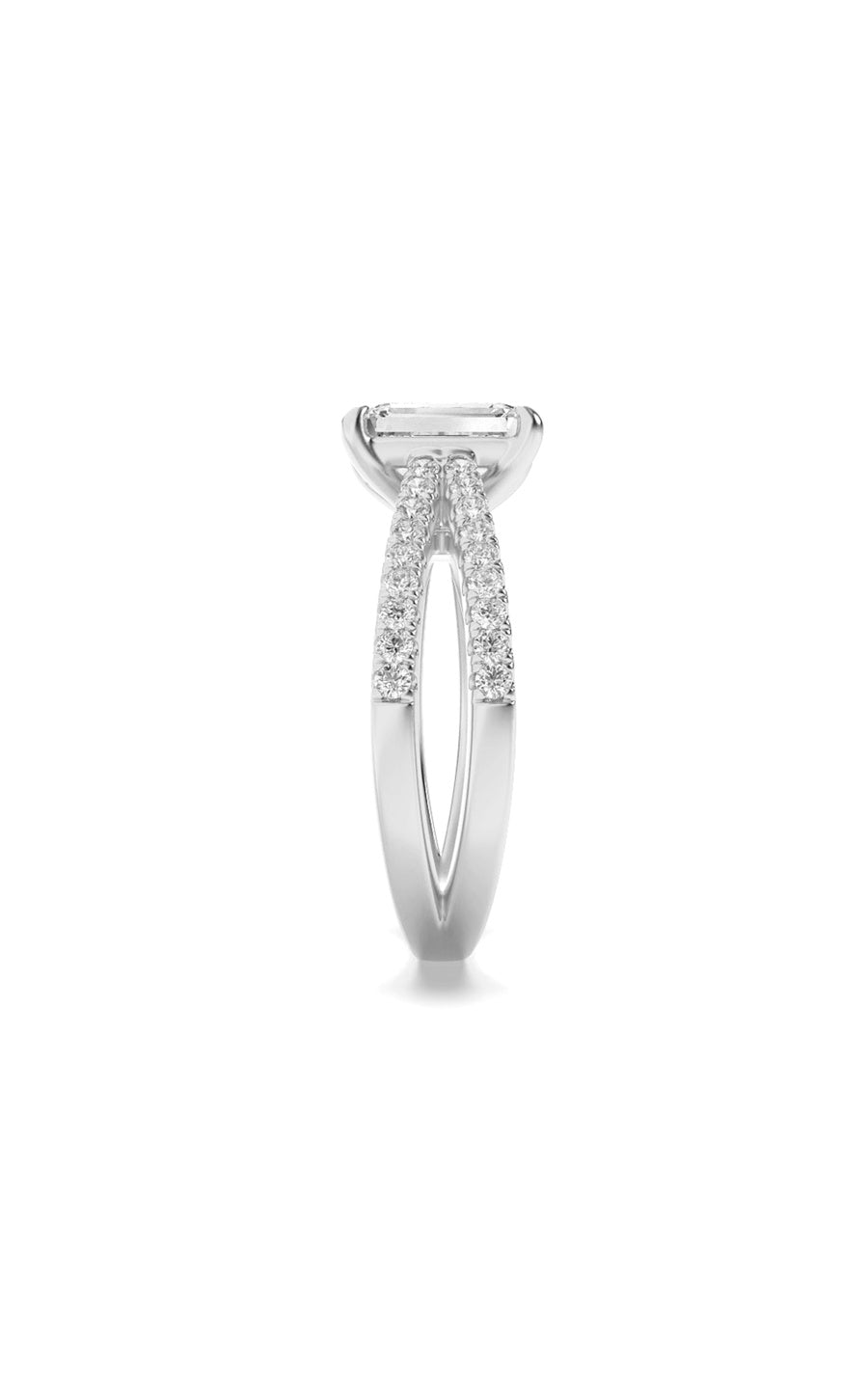 14K White Gold Ring KJ00749R.EM-2-21F
