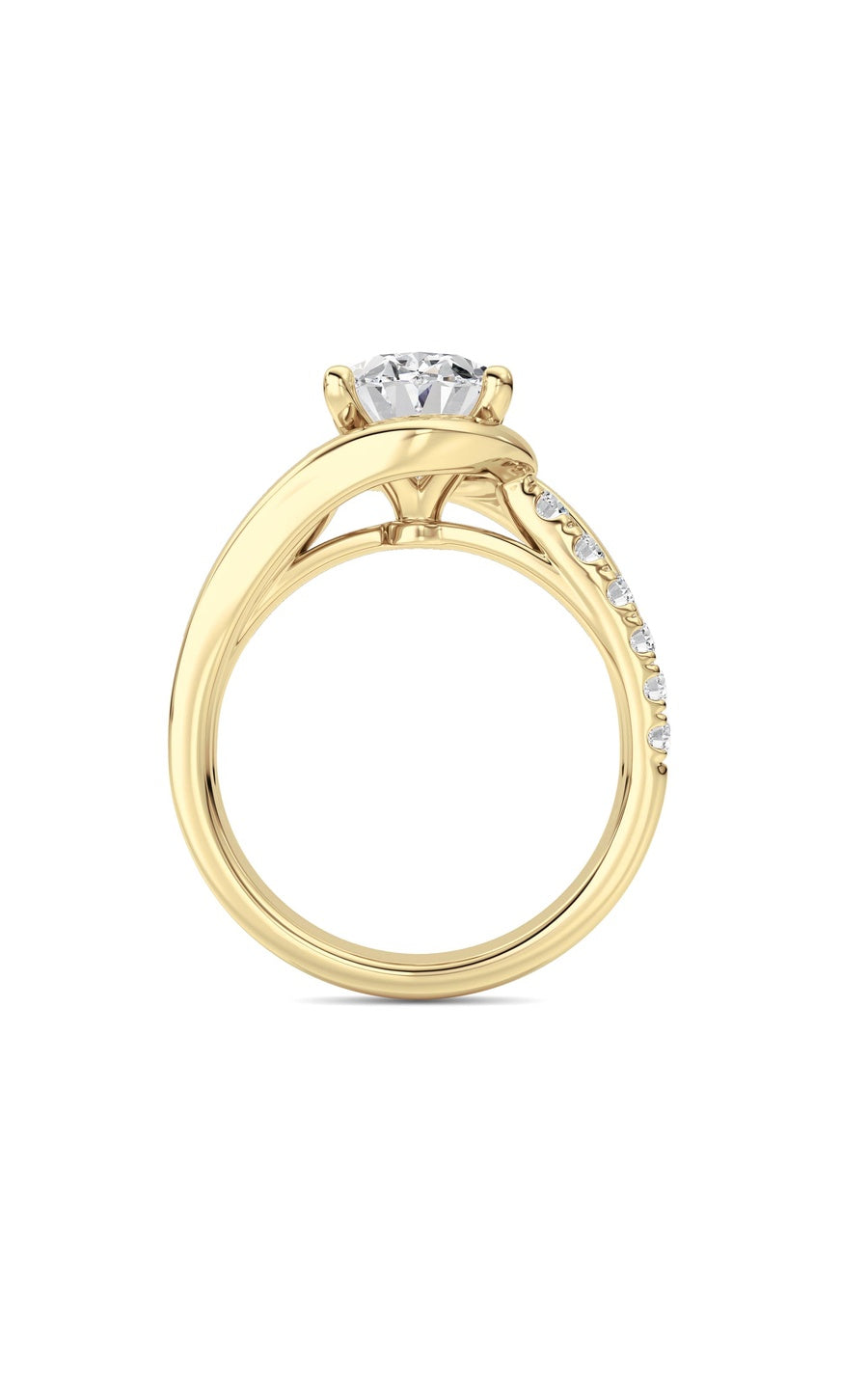 14K White Gold Ring KJ00750R.OV-3-21F