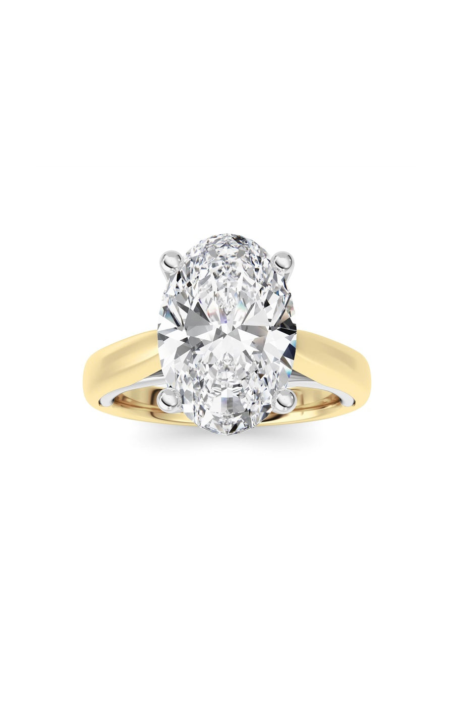 14K Yellow Gold, 14K White Gold Ring KJ00973R.OV-3-26F