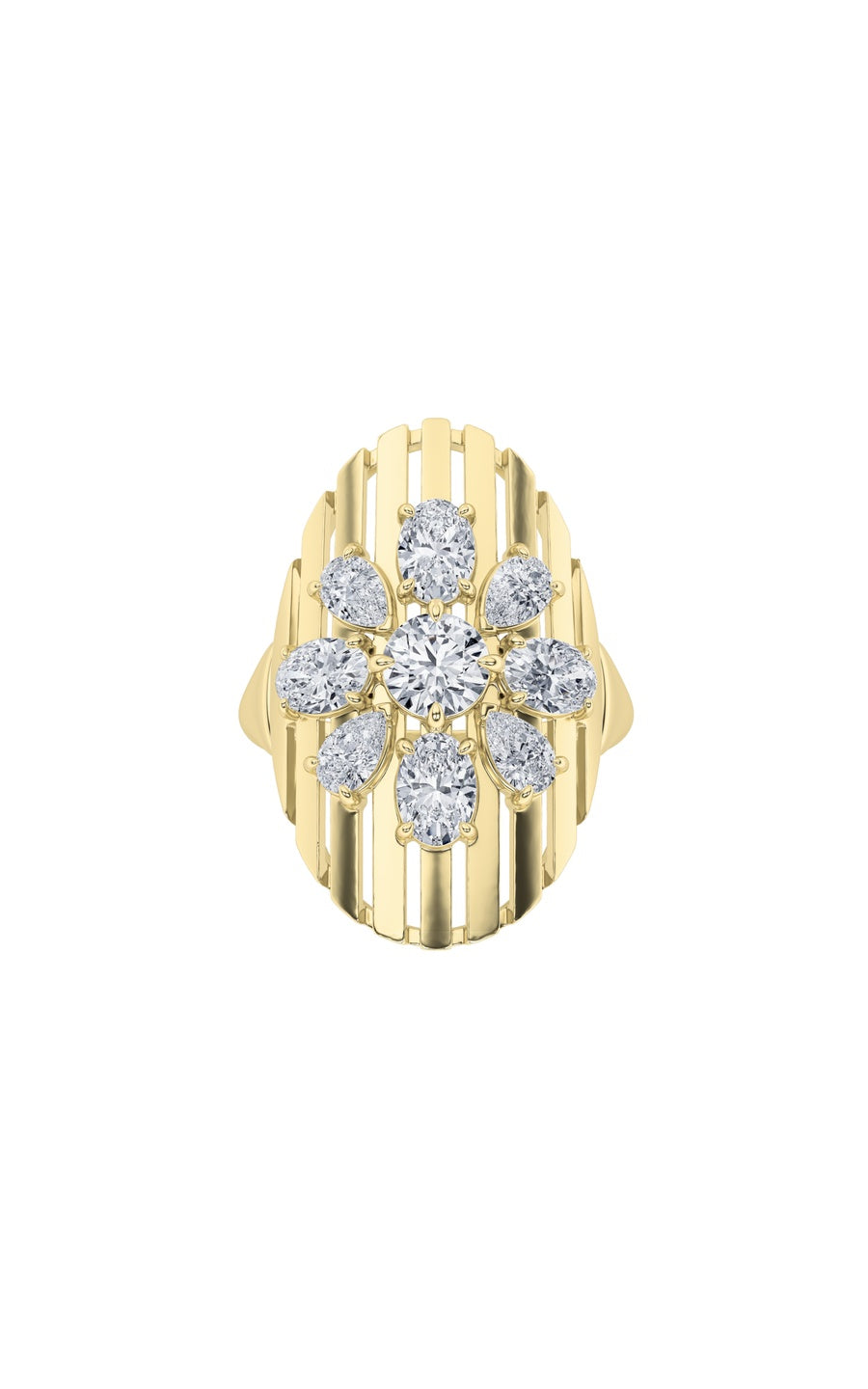 14K White Gold Ring KJ01893R.RD-2-21F