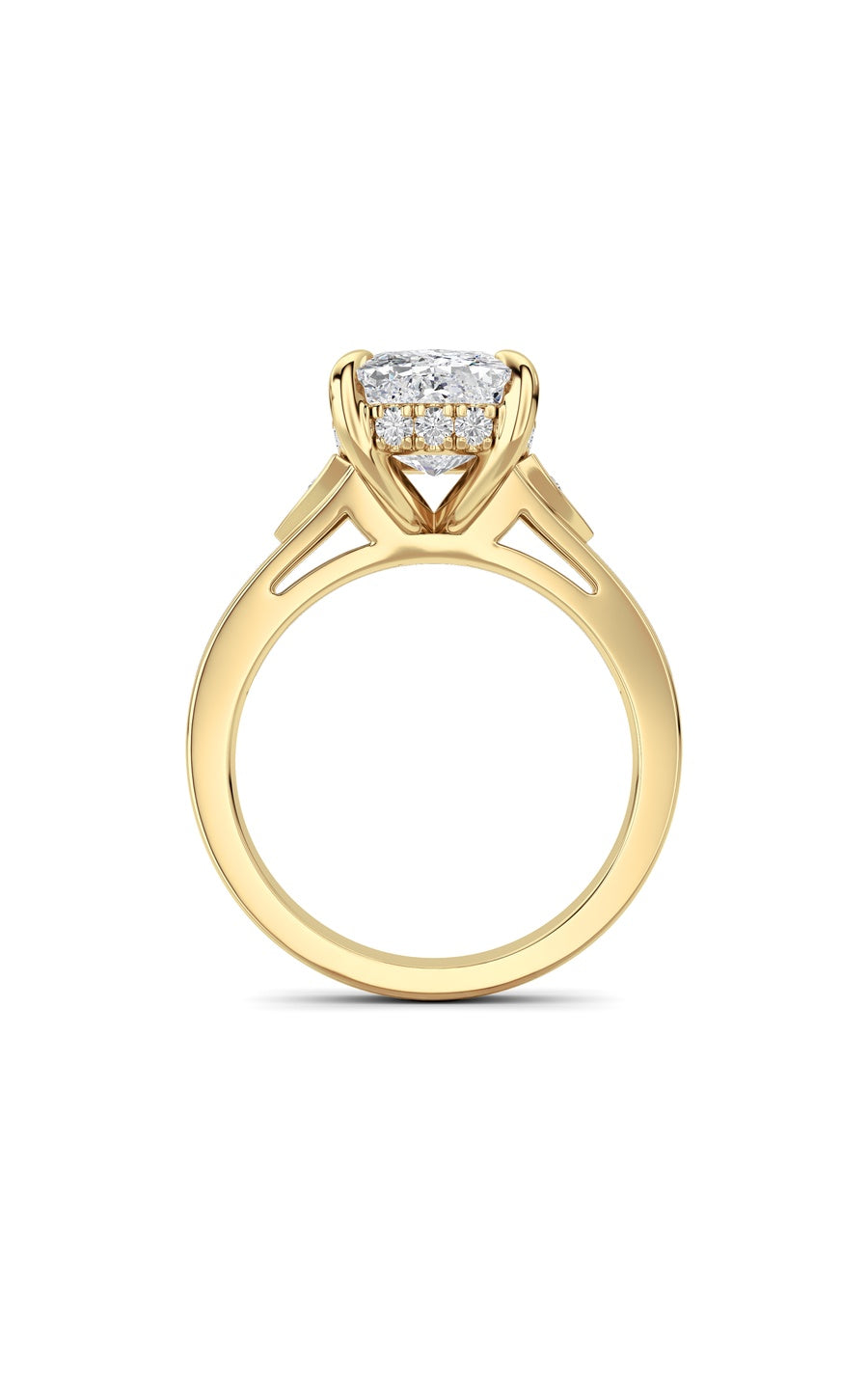 14K White Gold Ring KJ02018R.CE-4.25-21F