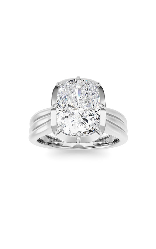 14K White Gold Ring KJ02491R.CE-3-21F