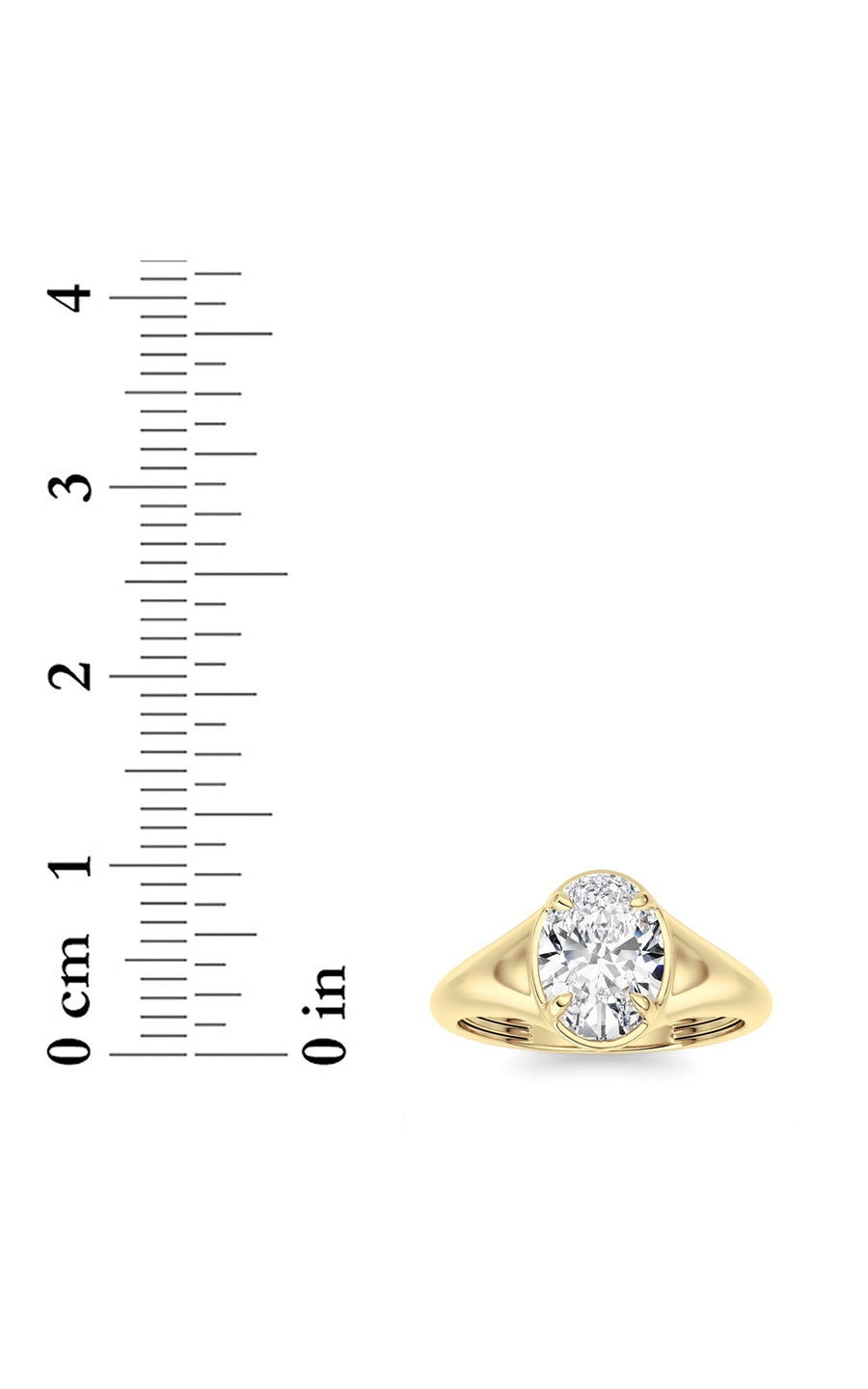 14K White Gold Ring KJ02633R.OV-1-21F