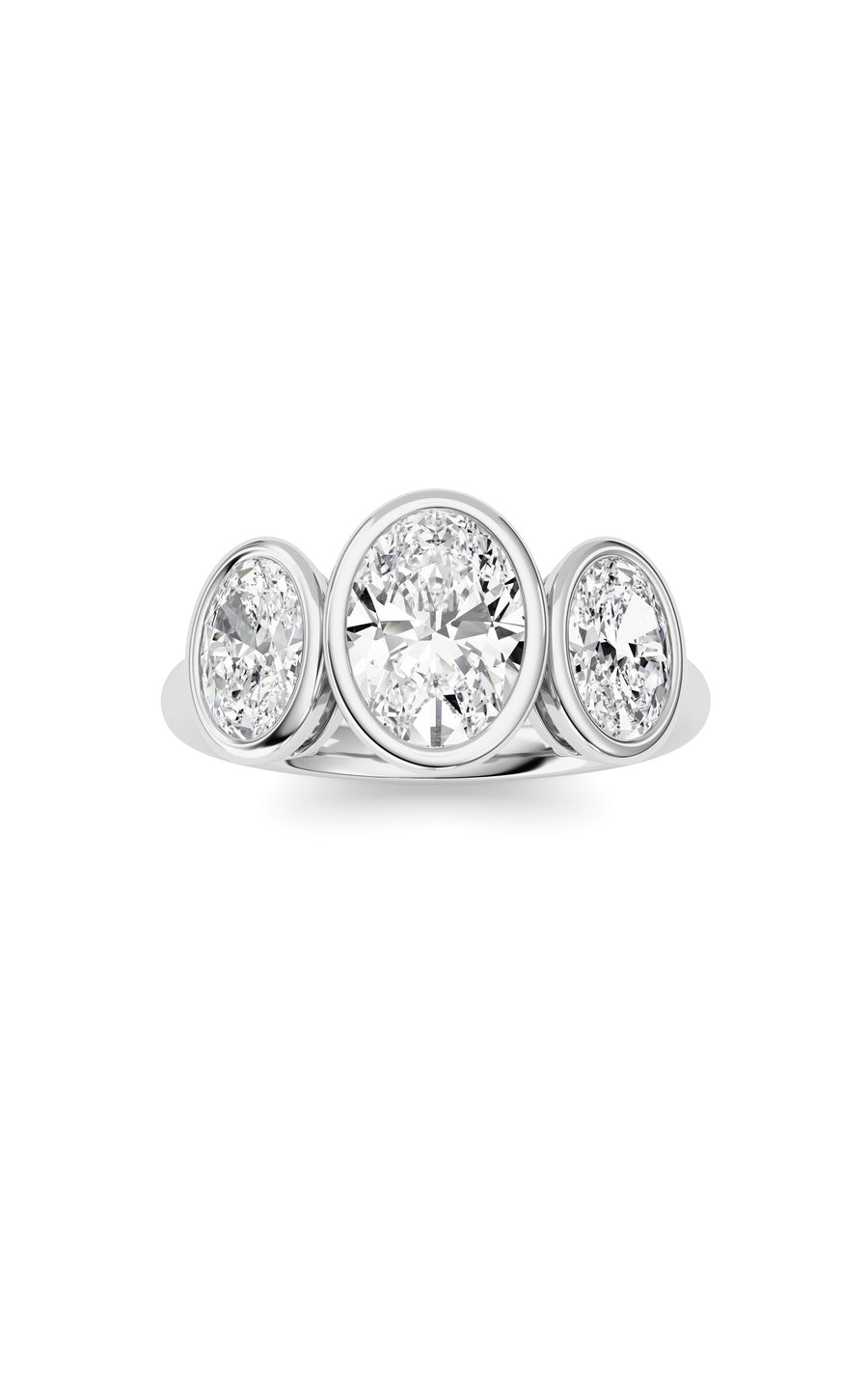 14K White Gold Ring KJ02697R.OV-2-21F