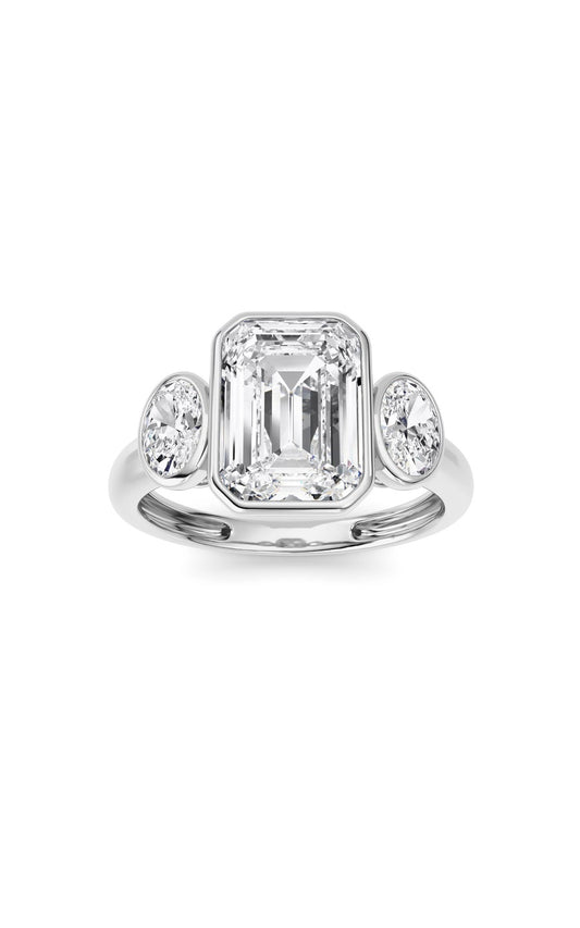14K White Gold Ring KJ02748R.EM-3-21F