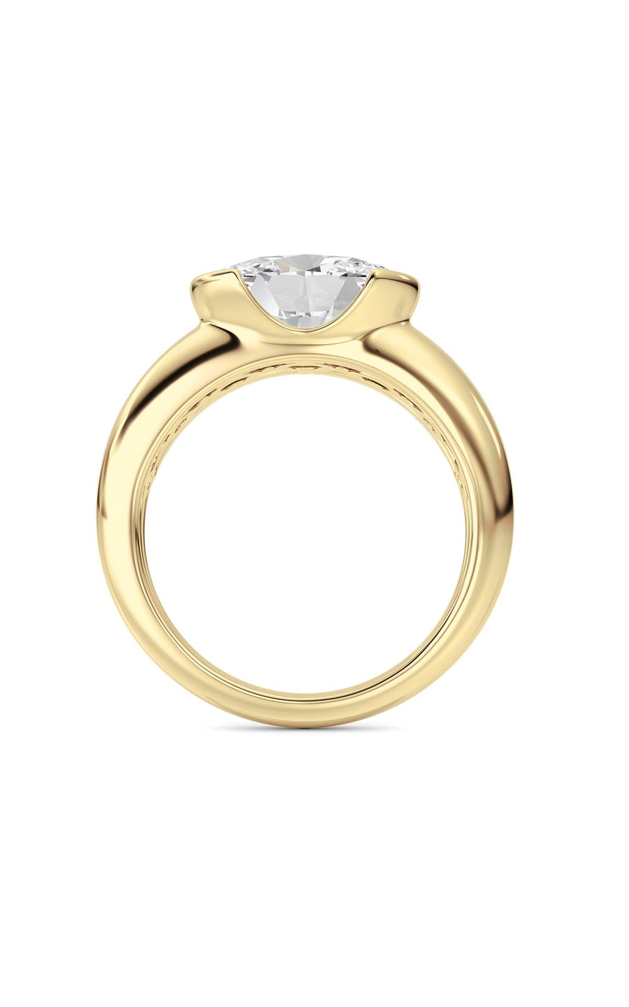 14K White Gold Ring KJ03288R.OV-3-21F