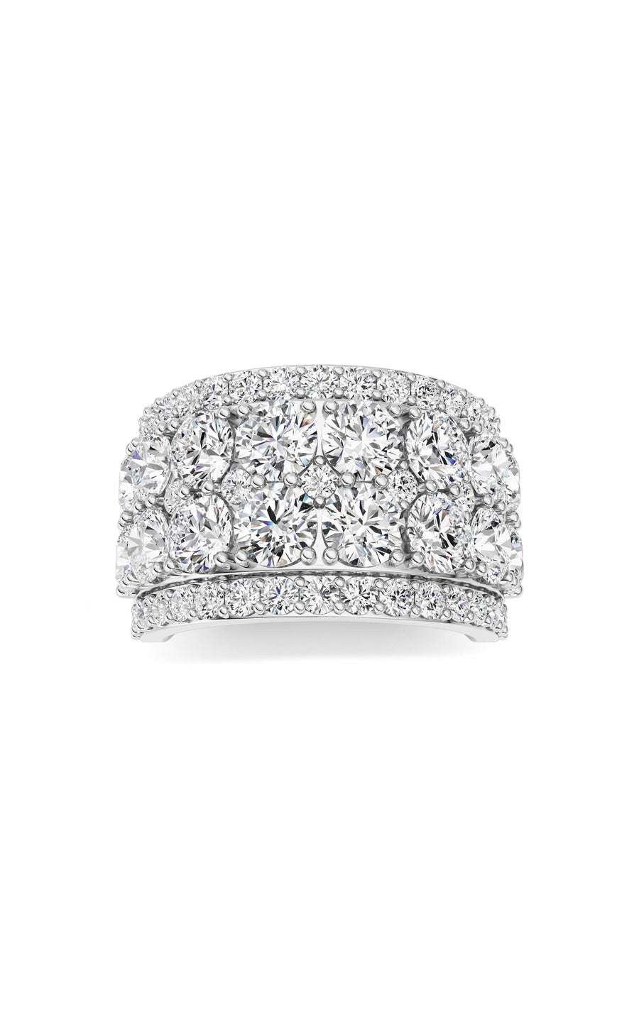 14K White Gold Ring KJ03410R.RD-5-21F