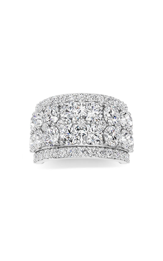 14K White Gold Ring KJ03410R.RD-5-21F