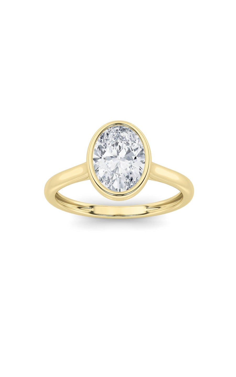 14K White Gold Ring KJ40039R.OV-1-21F