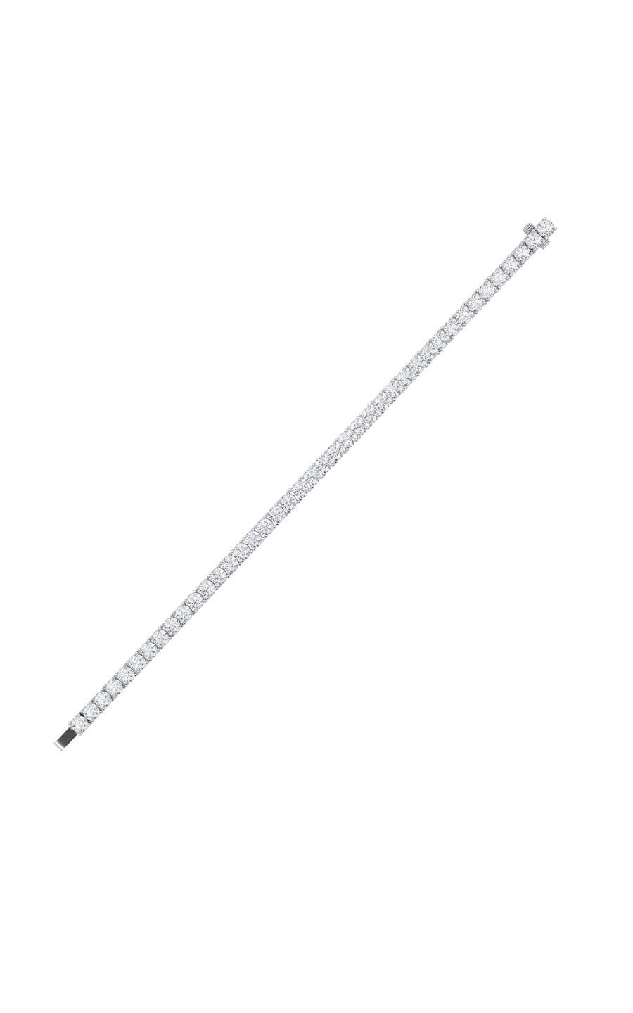 8Cttw Round Shaped Lab Grown Diamond (G/VS) TennisBracelet in 14K Gold