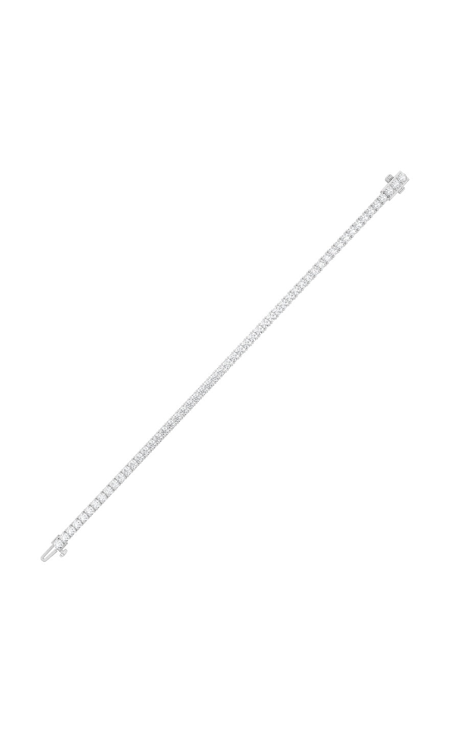 14K White Gold Bracelet KJ01855B.RD-5-21F
