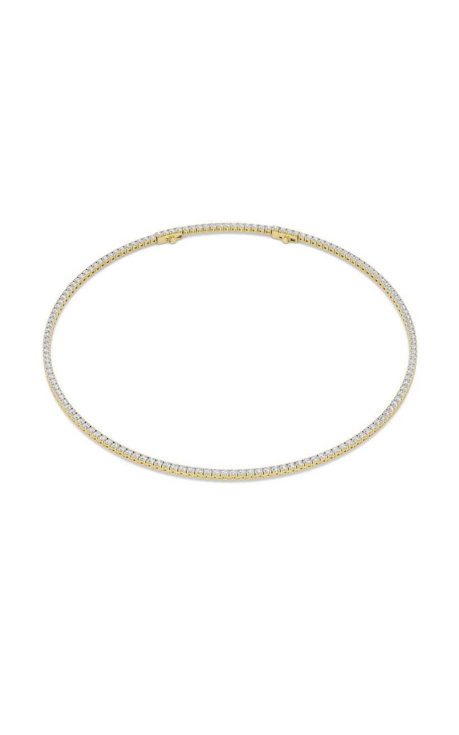 14K White Gold Necklace KJ00223N.RD-15-21F