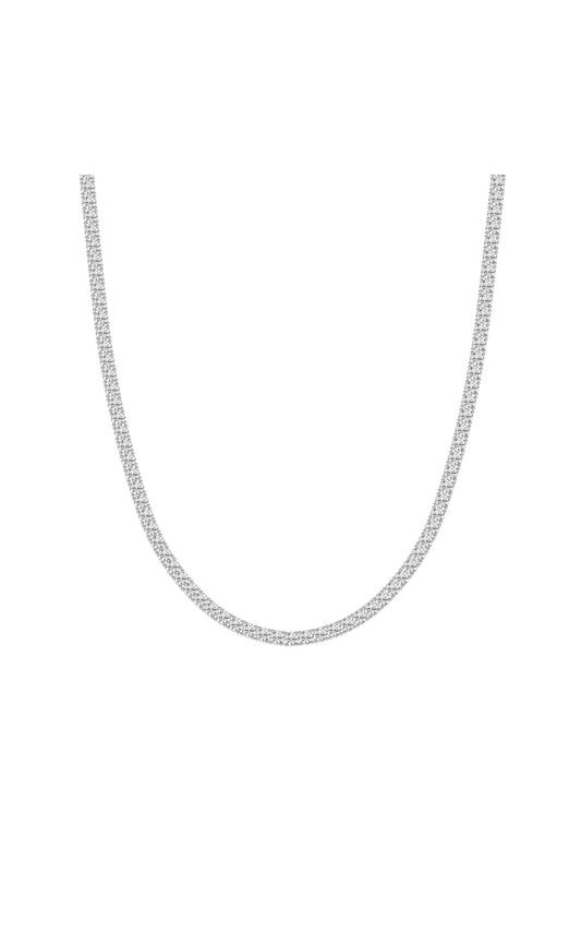 14K White Gold Necklace KJ00223N.RD-20-21F