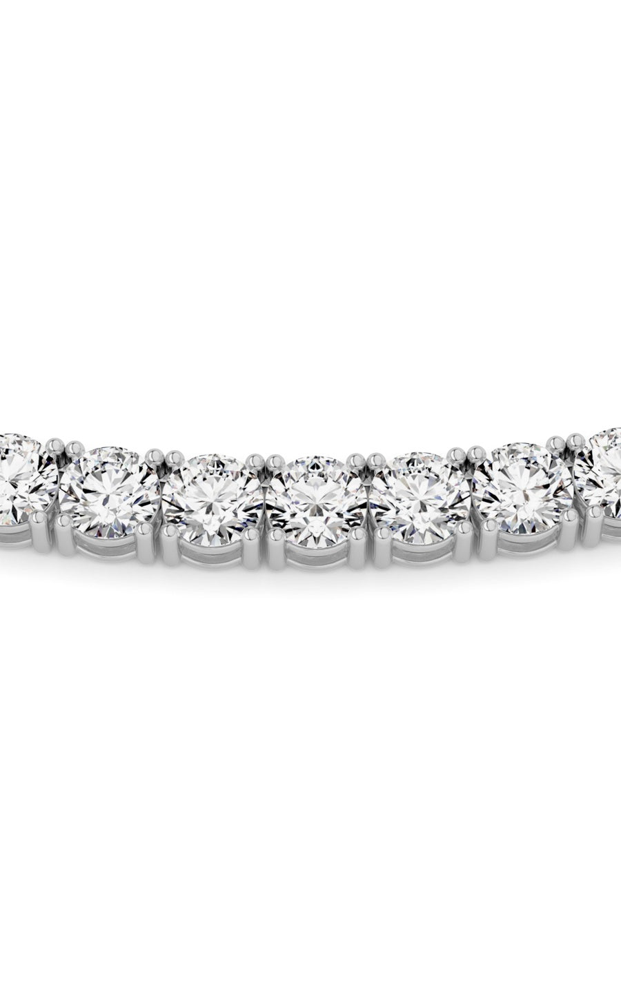 14K White Gold Necklace KJ00223N.RD-20-21F