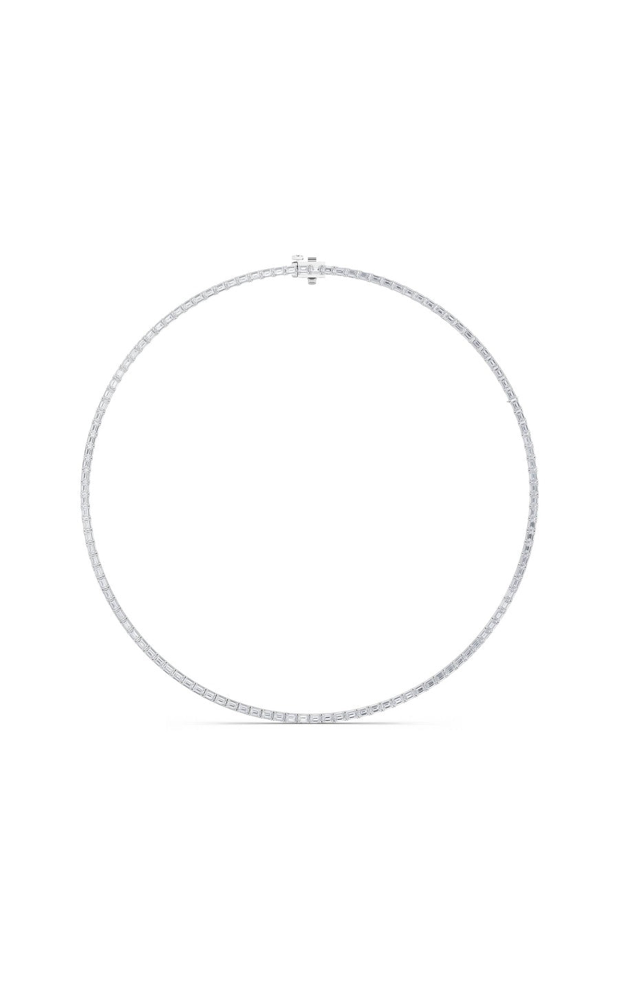 14K White Gold Necklace KJ01990N.EM-21-21F