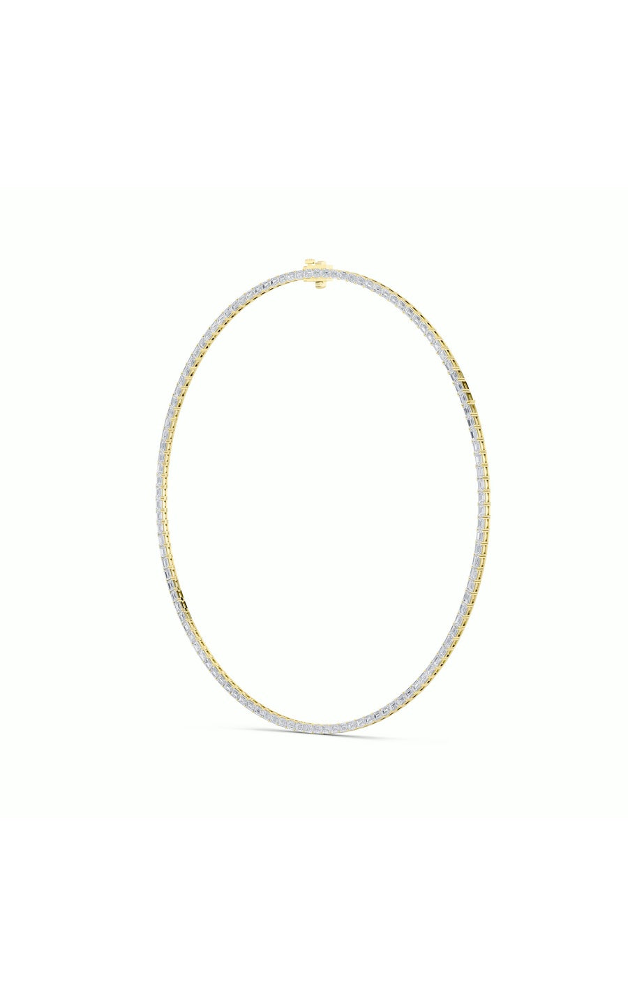 14K White Gold Necklace KJ01990N.EM-21-21F